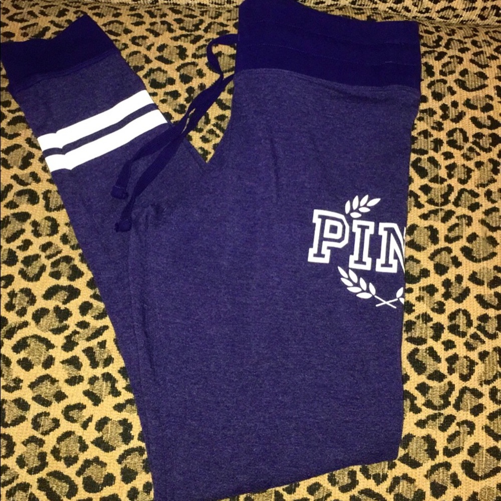 VS PINK navy blue leggings